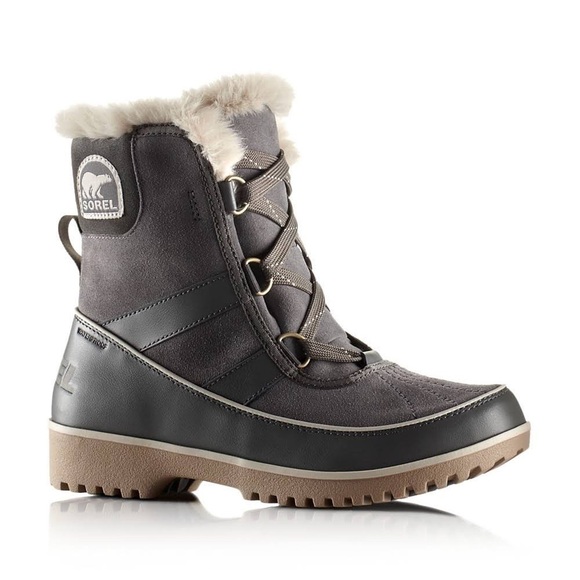 SOREL Womens Tivoli Winter Boots- Quarry Grey- Size 8.5 - Picture 1 of 9